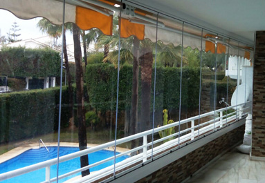 Glass Curtains in Fuengirola
